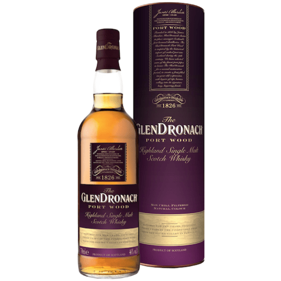 The Glendronach Port Wood Single Malt Scotch Whiskey (750 ml) | Keg N Bottle