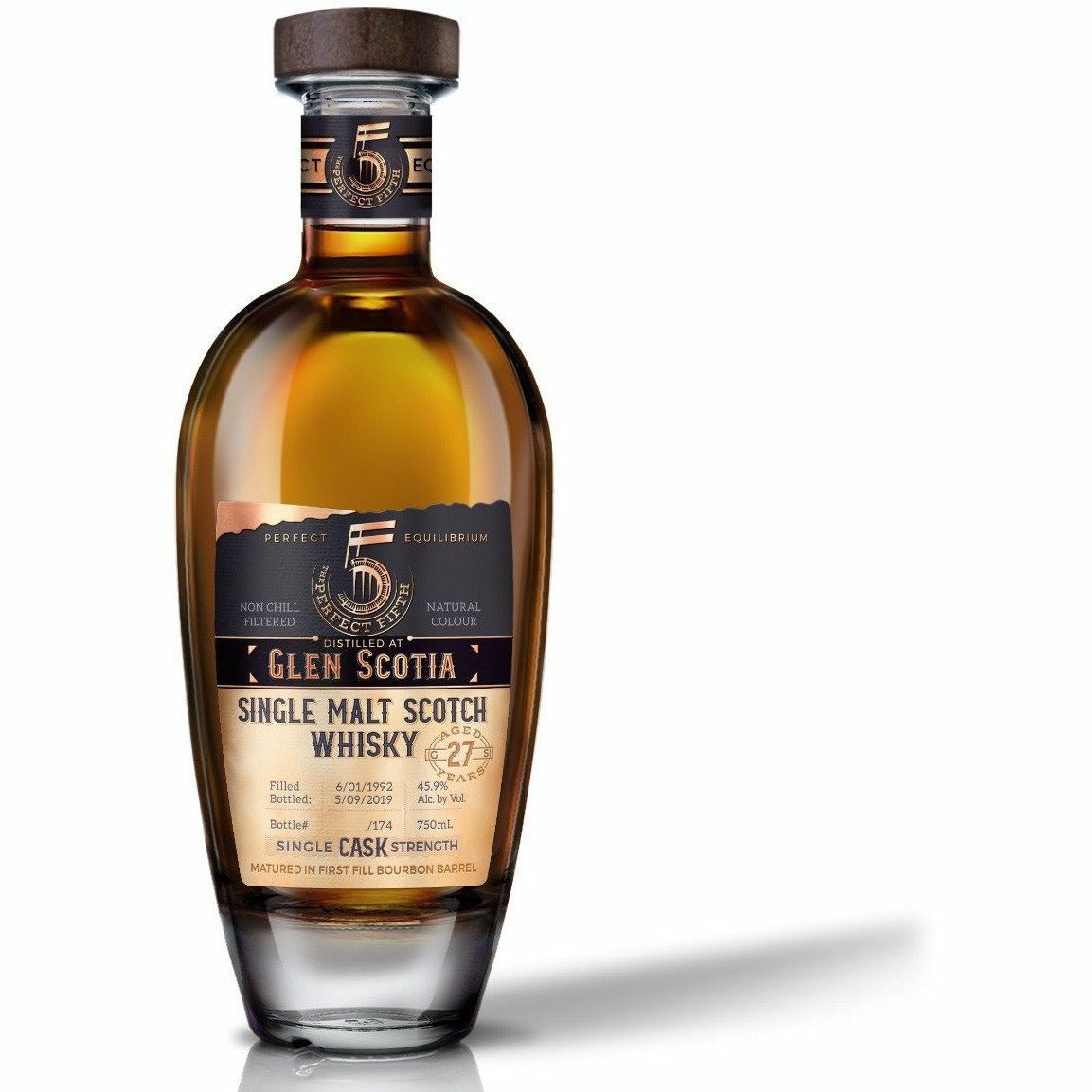 The Perfect Fifth Glen Scotia 27 Year Single Malt Scotch Whisky 750 ml | Keg N Bottle