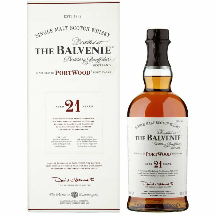 The Balvenie 21 Year Portwood Single Malt Scotch Whiskey (750 ml)