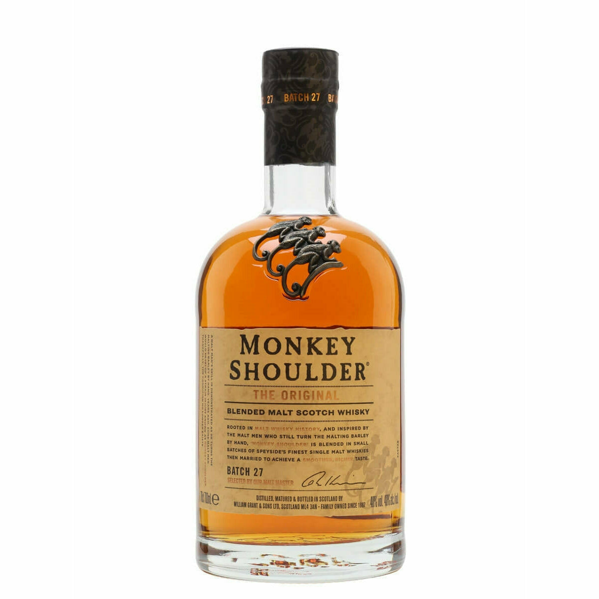 Monkey Shoulder Blended Malt Whisky 70cl