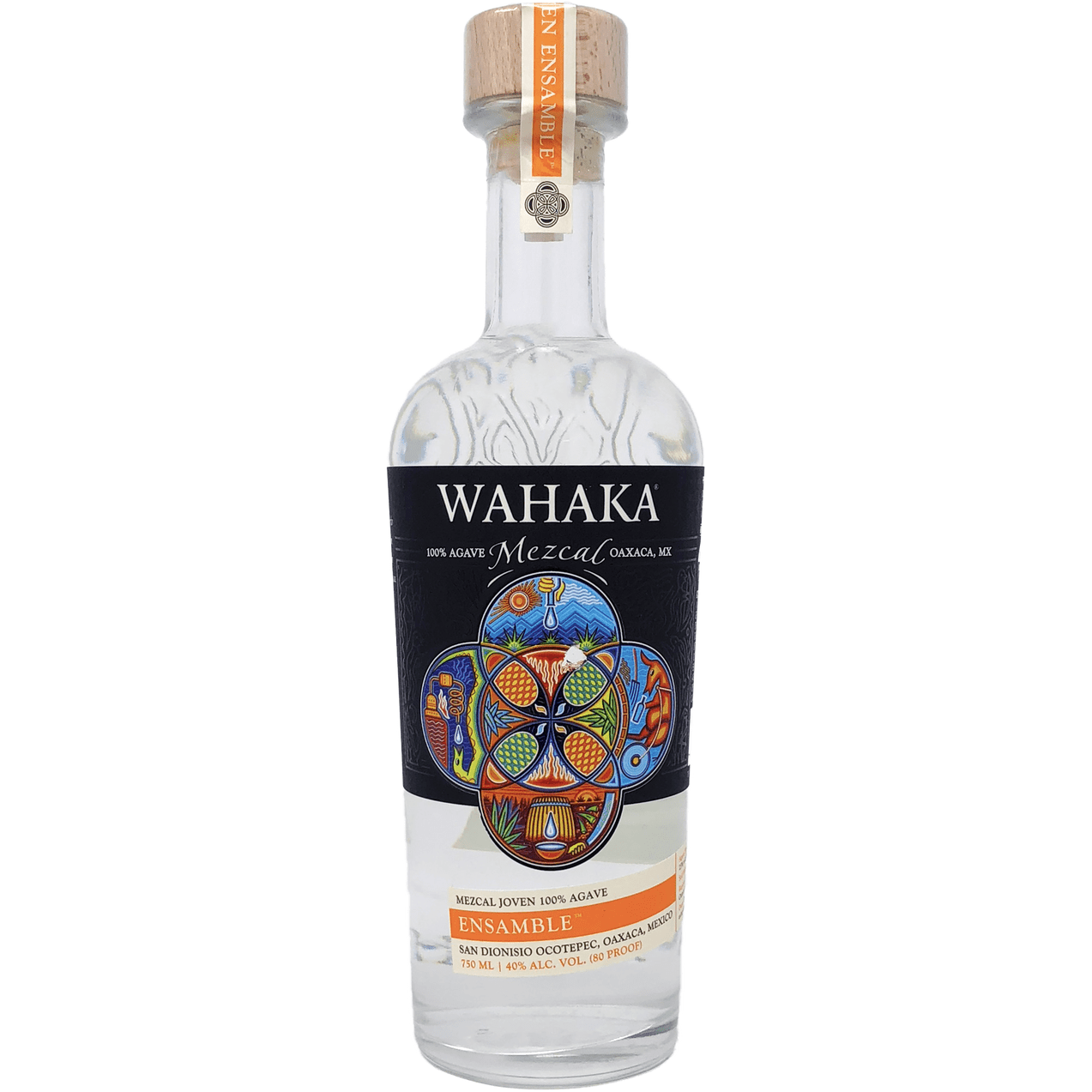 Wahaka Mezcal Joven Ensamble (750 ml) | Keg N Bottle