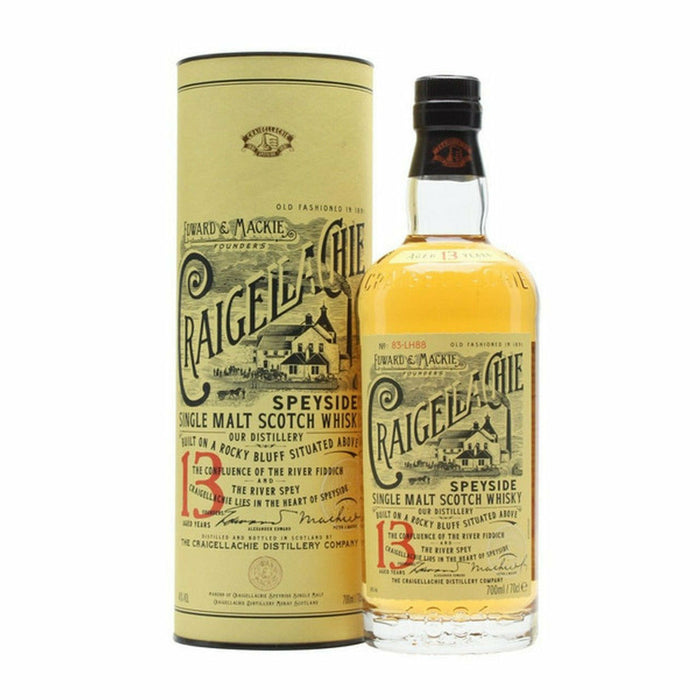 Craigellachie 13 Year Speyside Single Malt Scotch Whiskey (750mL)