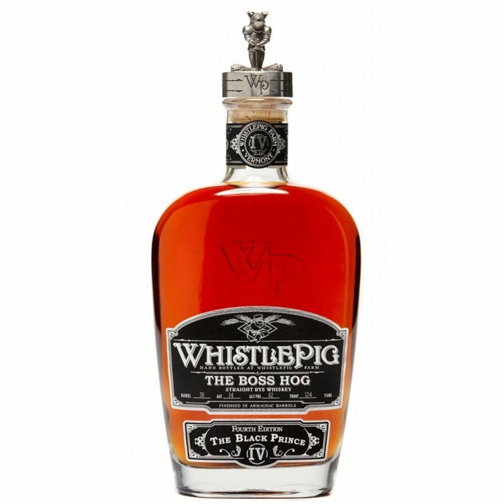 Whistlepig The Boss Hog The fourth Edition The Black Prince Straight Rye Whiskey (750ML) | Keg N Bottle
