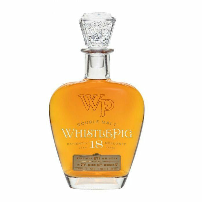 WhistlePig Double Malt 18 Year Rye Whiskey (750 ml)