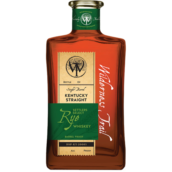 Wilderness Trail Rye Whiskey Scotch And Time & Keg N Bottle Barrel Pick A-S05A8 750 mL