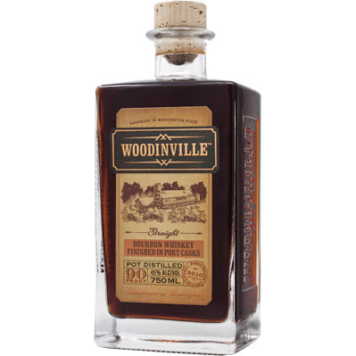 PRESALE Woodinville Bourbon Whiskey Port Cask Finish 750 mL