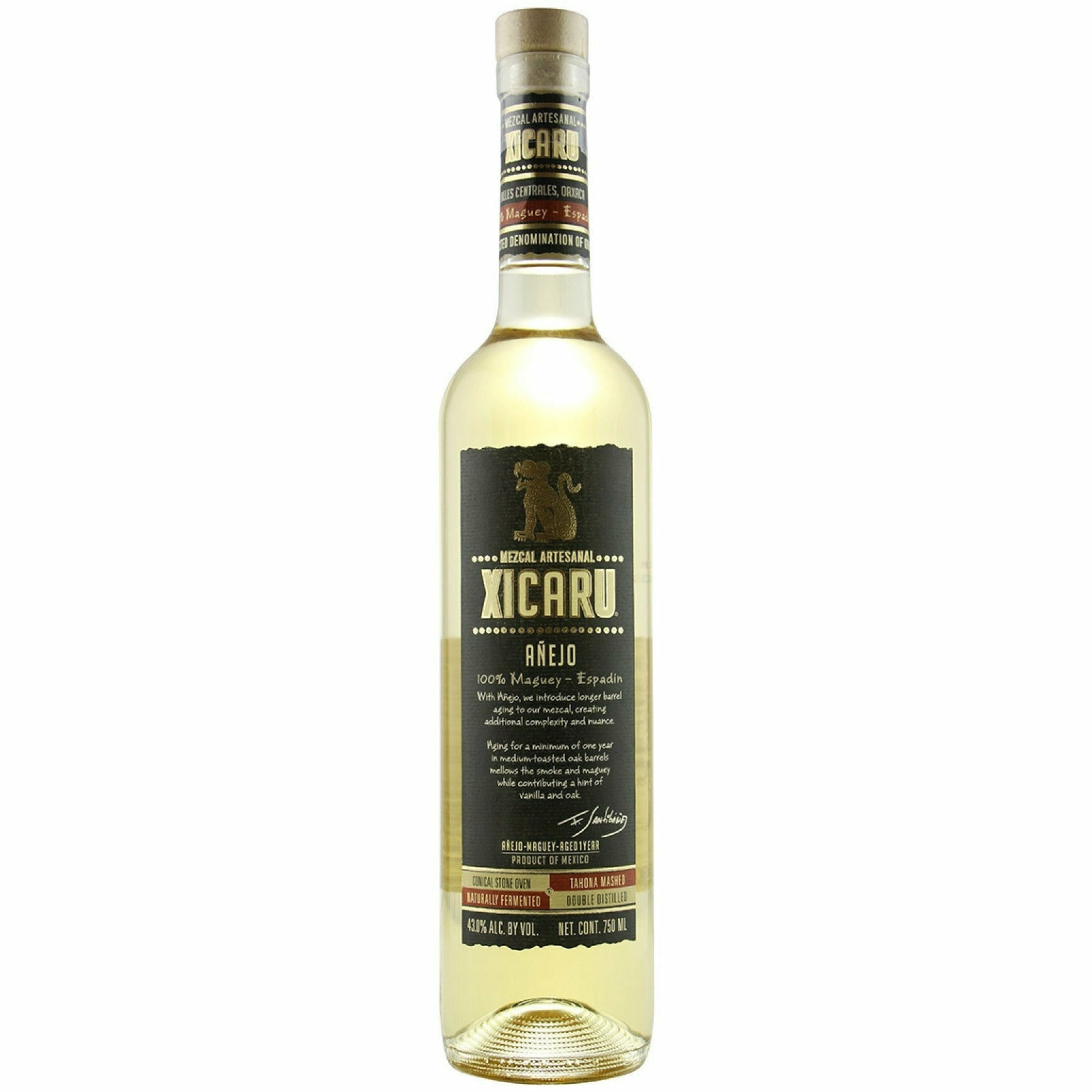 Xicaru Anejo Mezcal Artesanal (750 mL) | Keg N Bottle