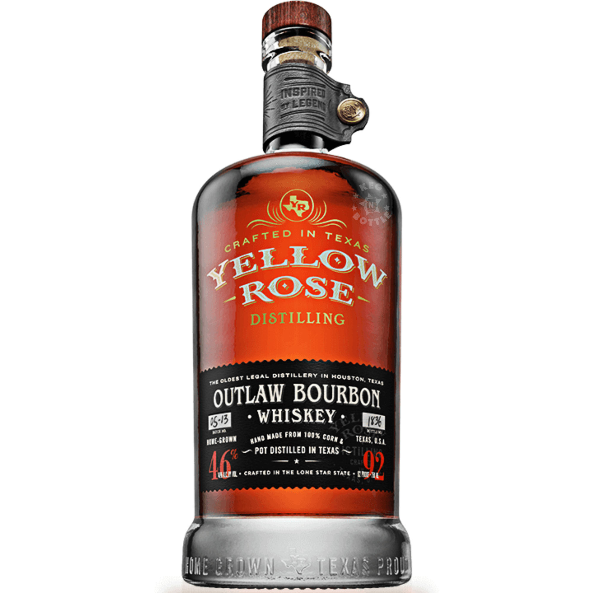 Yellow Rose Outlaw Bourbon Whiskey (750mL) | Keg N Bottle