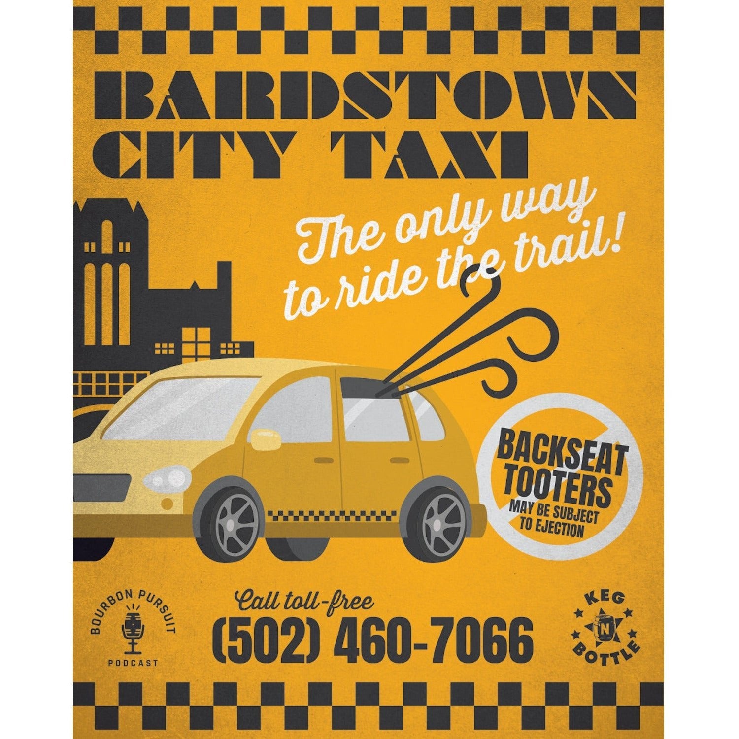 Yellowstone Single Barrel Bourbon (BACKSEAT TOOTERS - Barrel #7849759) - Bourbon Pursuit & Keg N Bottle Barrel Pick 750 ml | Keg N Bottle